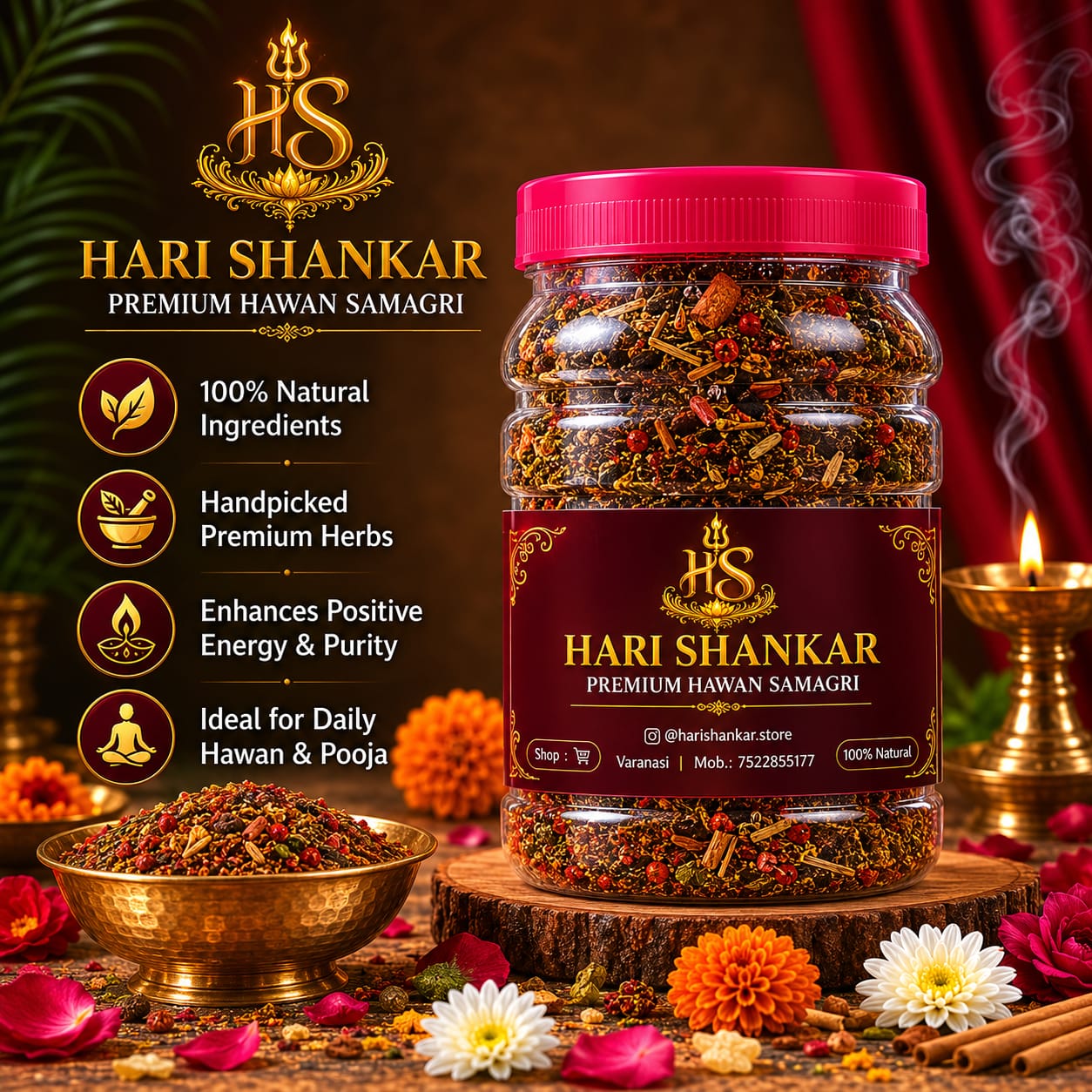 Harishankar Premium Hawan Samagri