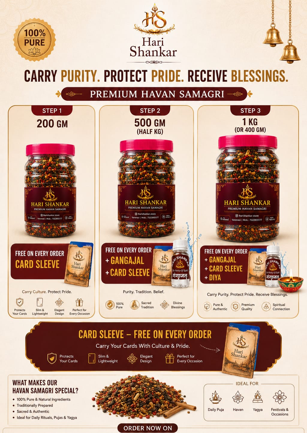 Harishankar Premium Hawan Samagri
